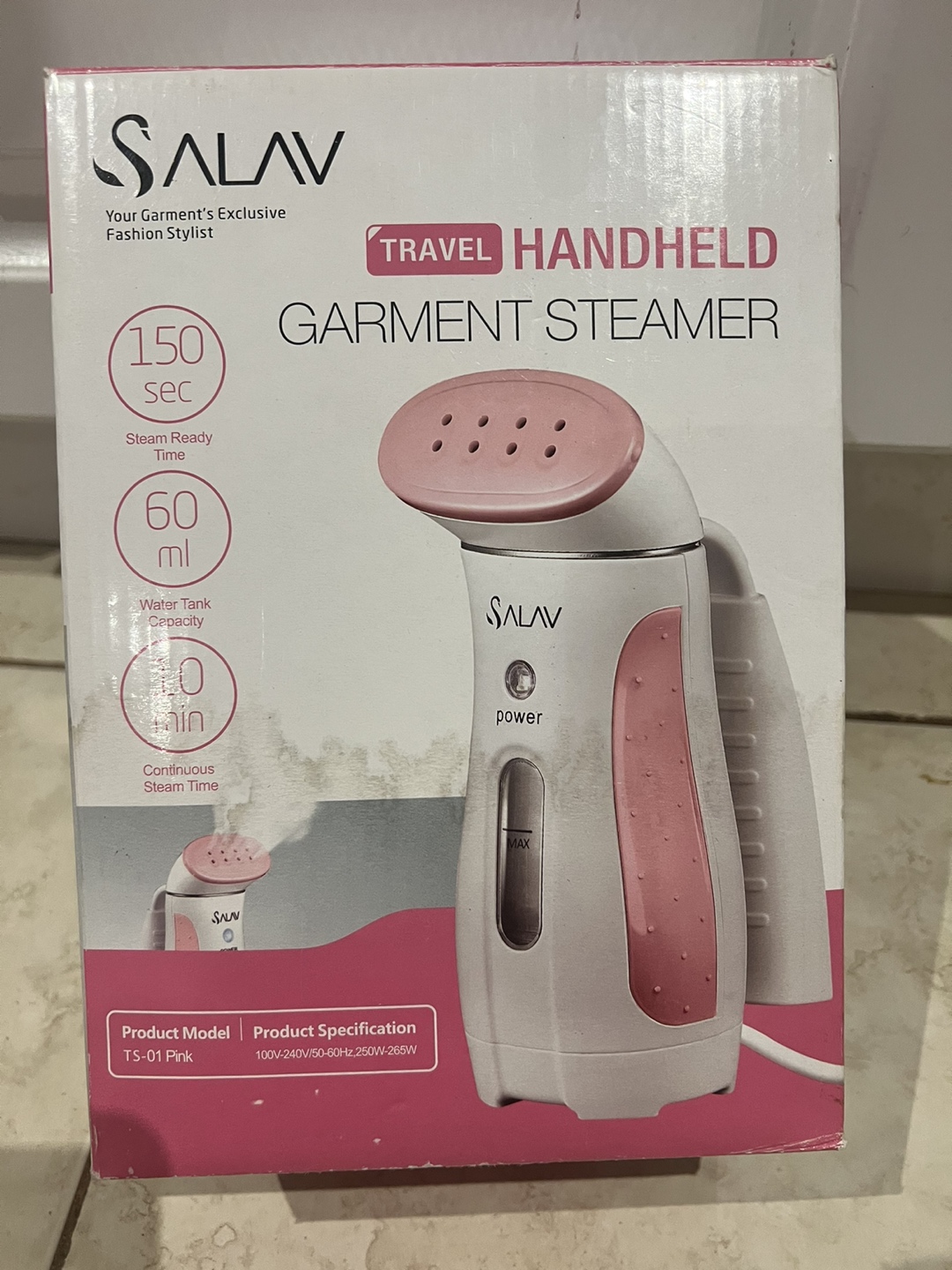 Handheld Garment Steamer for Khome and Travel thumbnail