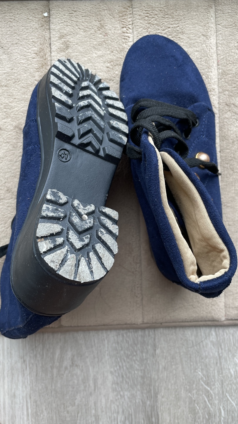 Denim designer women’s shoes - photo 5