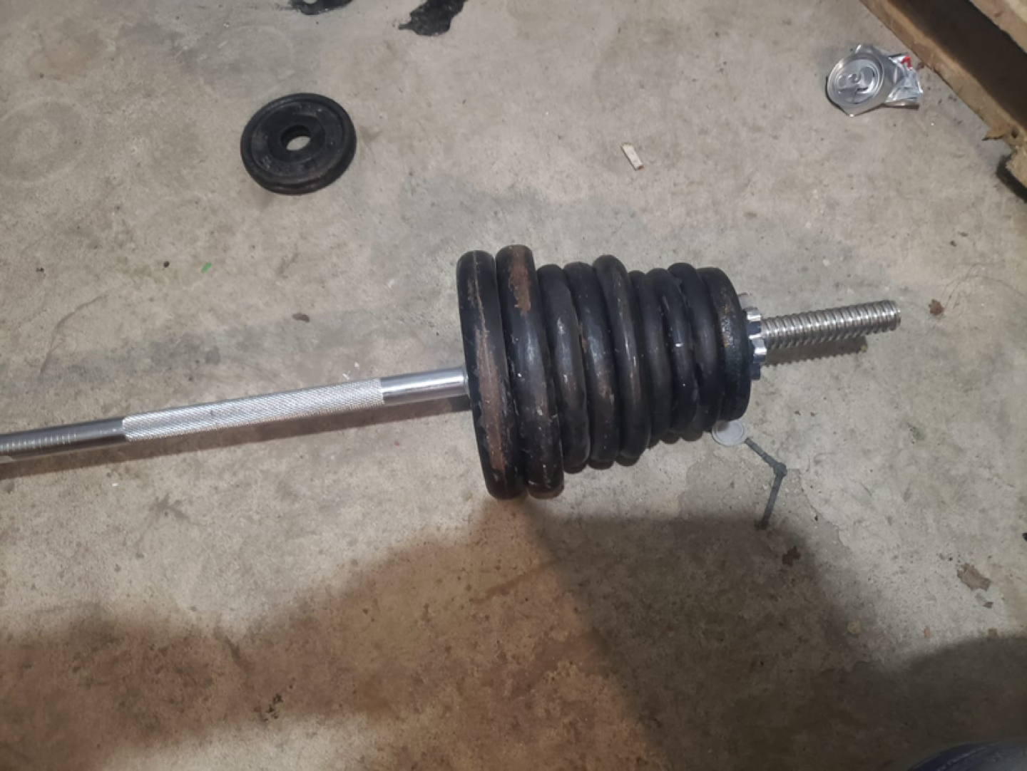 Weights and bar - photo 2