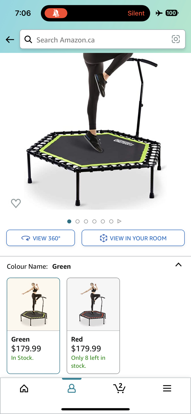 Trampoline with Adjustable Handle Bar - photo 5