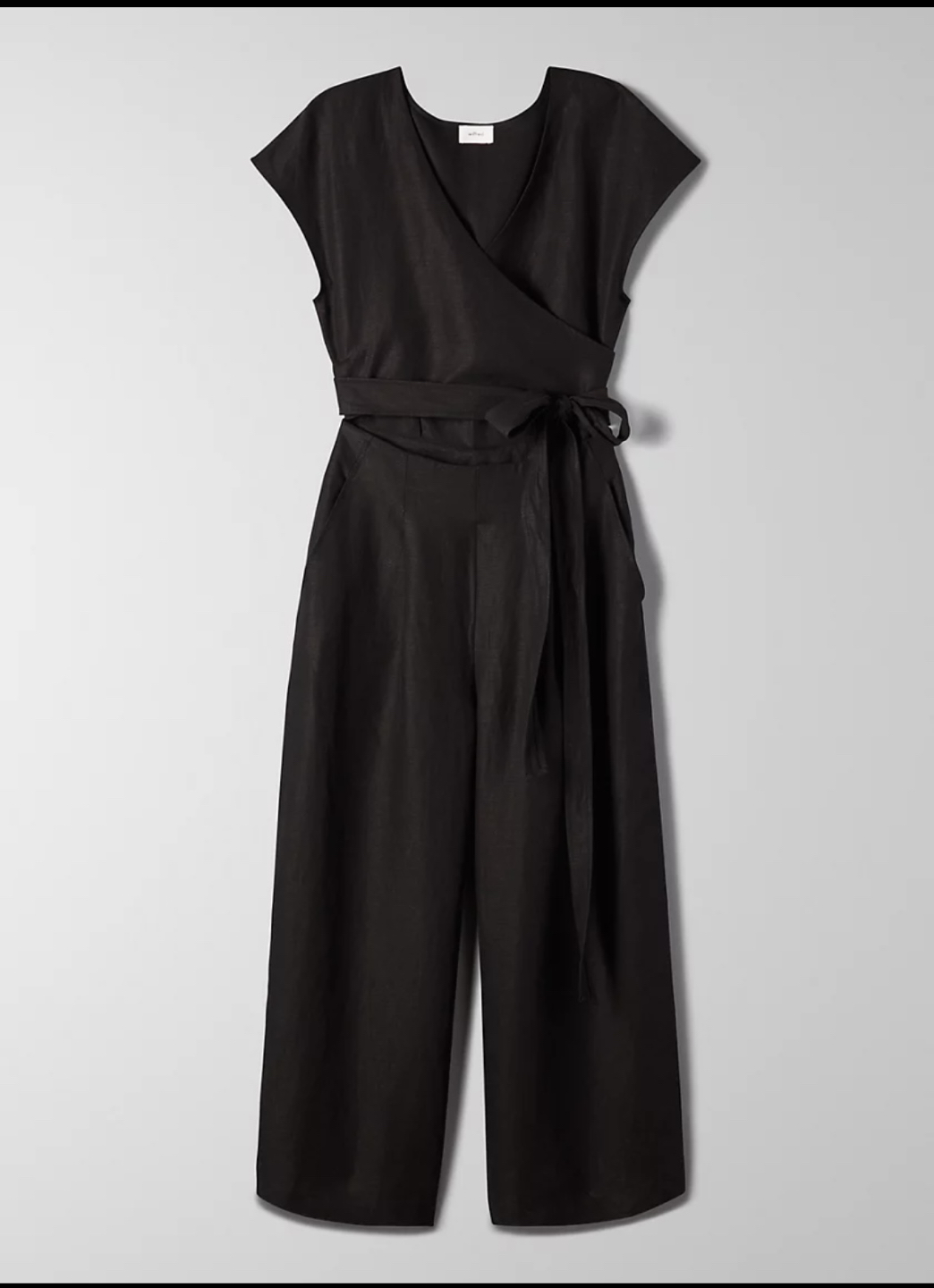 Wilfred Aritzia Brax Linen Jumpsuit - Size 4 thumbnail