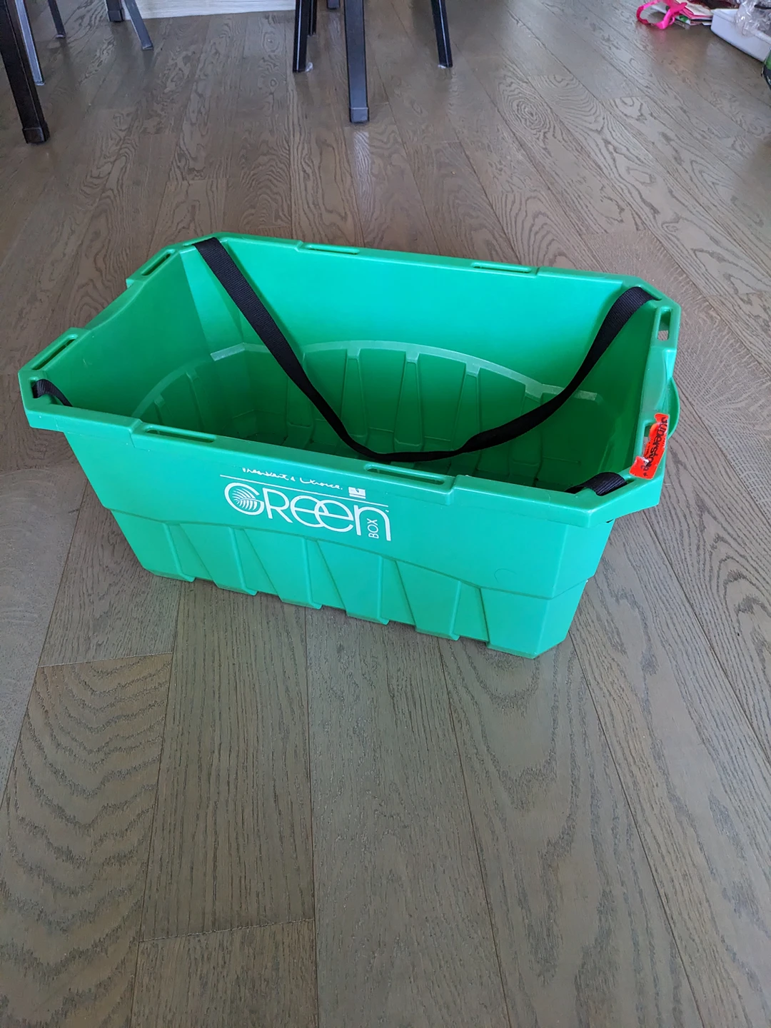#freecycle PC Green grocery tote box thumbnail