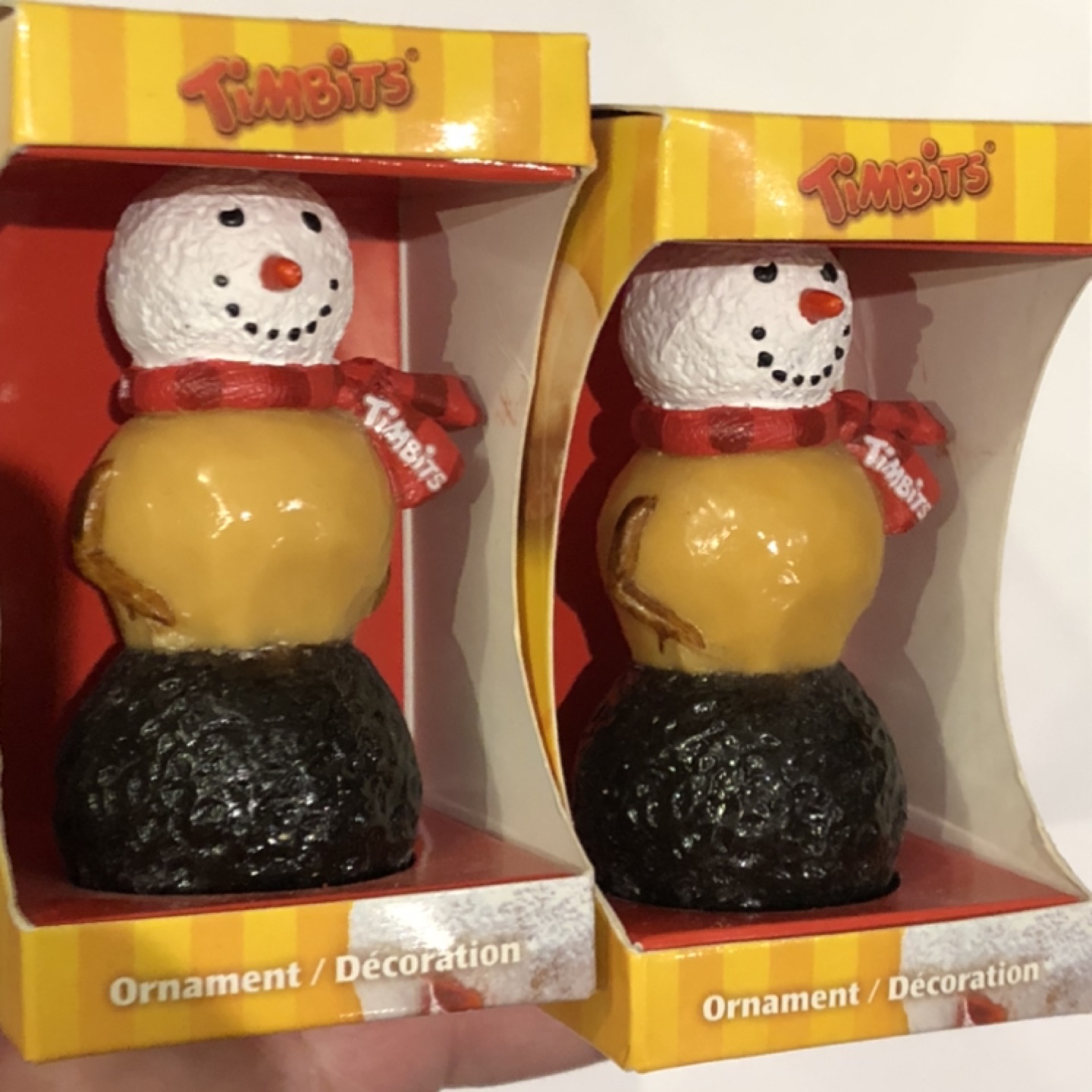 2011 Tim Hortons Timbit Snowman Ornament