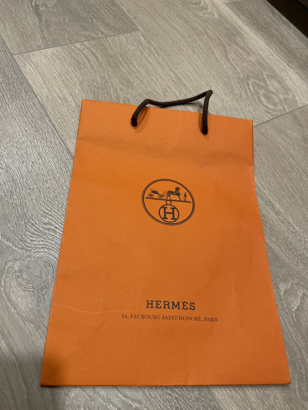 HERMÉS shop bag