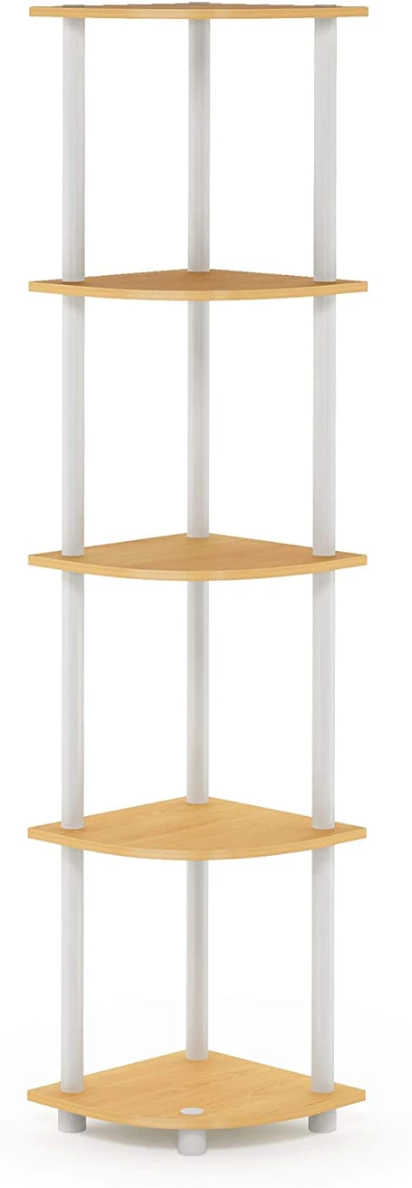 5 Tier Corner Display Rack Multipurpose Shelving Unit
