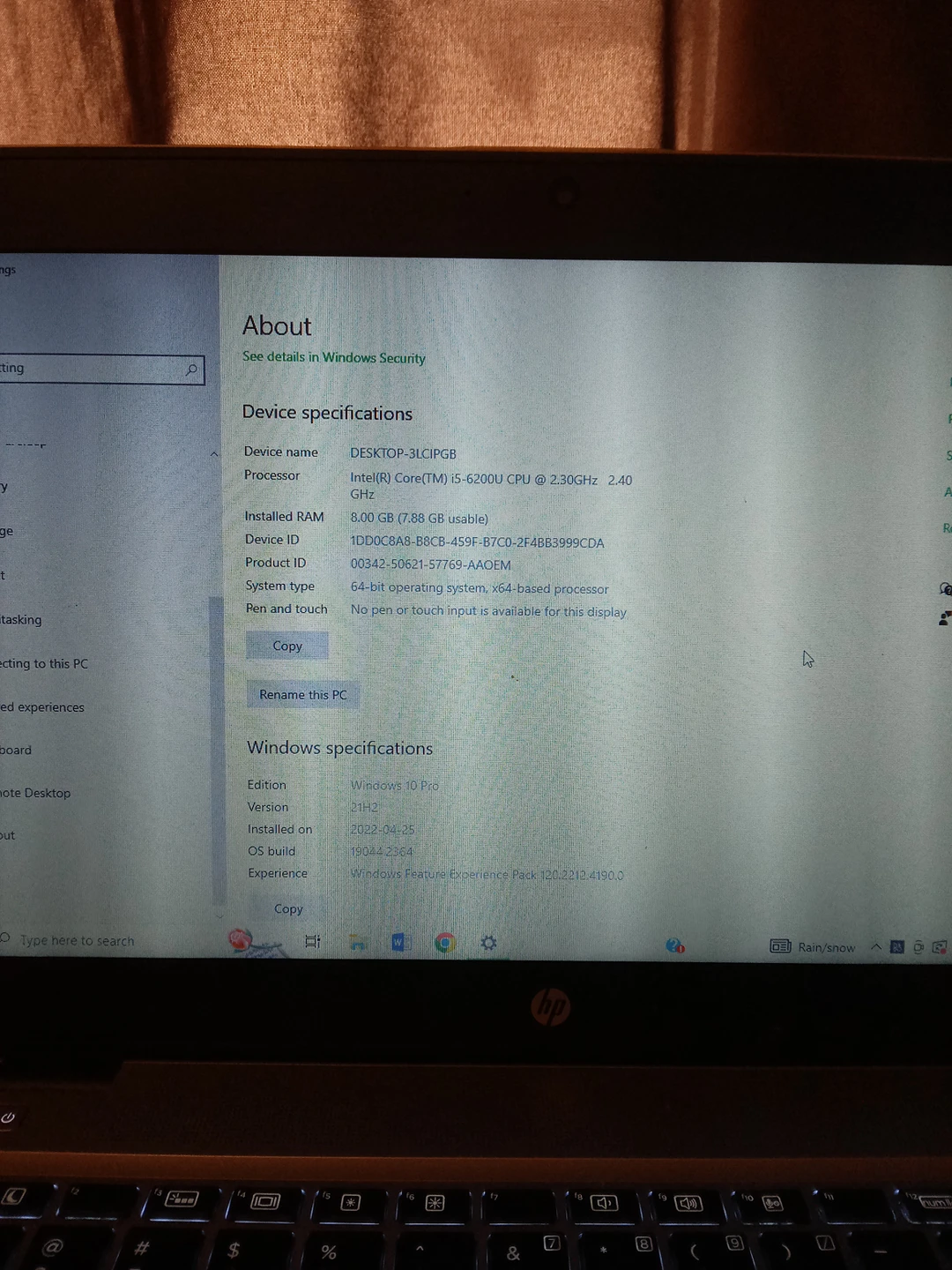HP Elitebook 840 G3 14", 256GB SSD, 8GB RAM, LED, Core i5. - photo 5