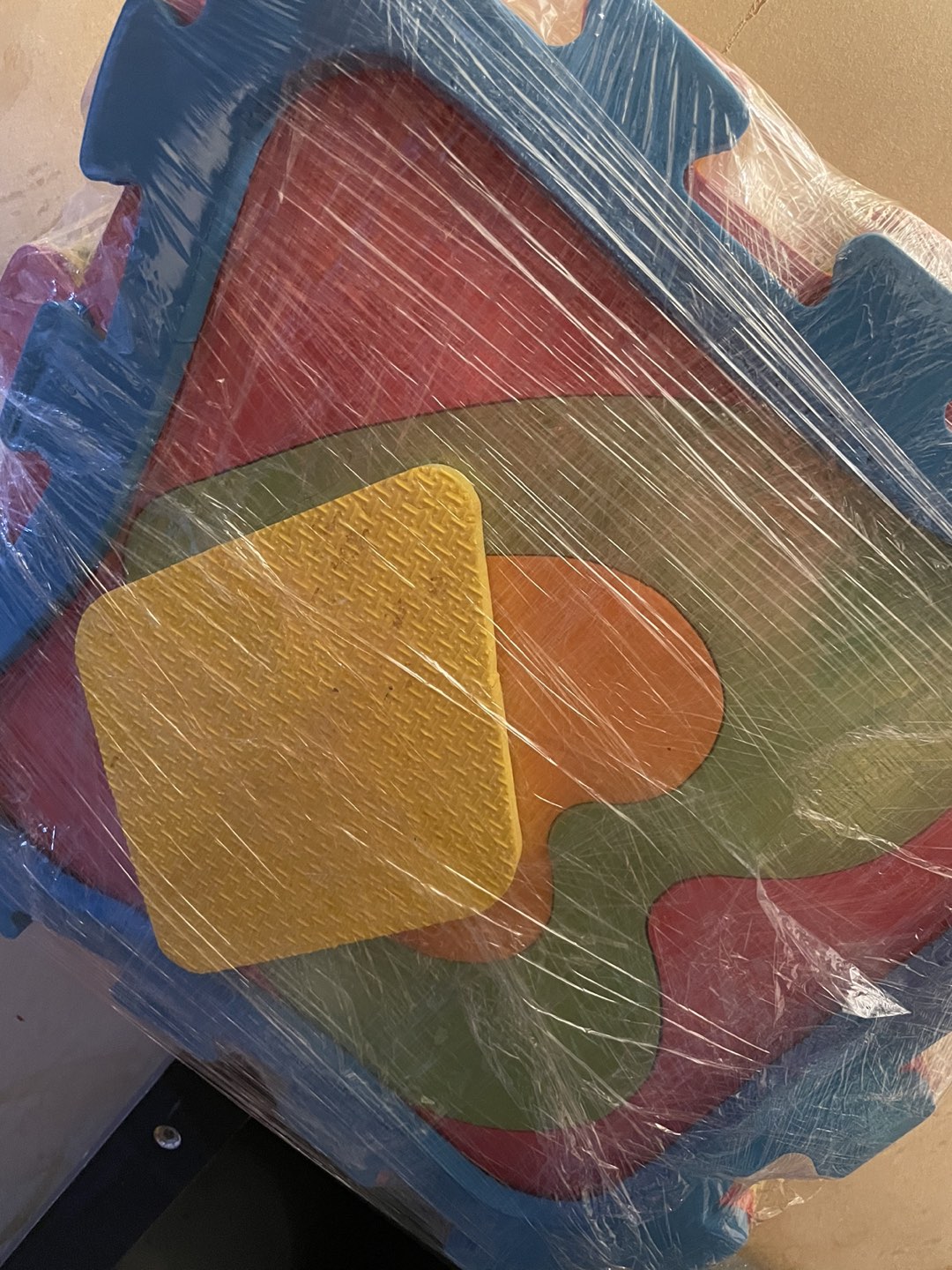 Foam shapes puzzle mat - photo 5
