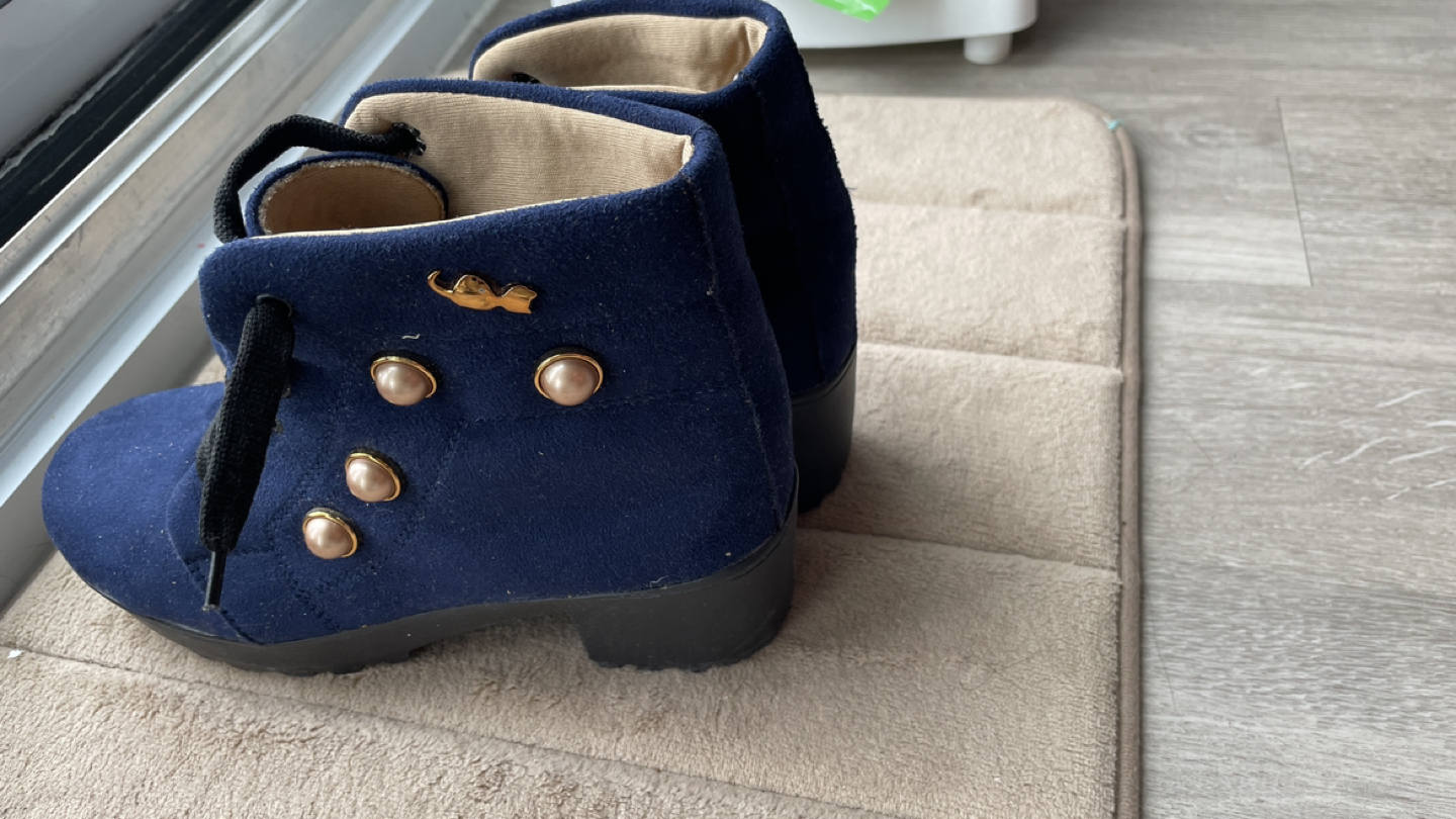 Denim designer women’s shoes - photo 2