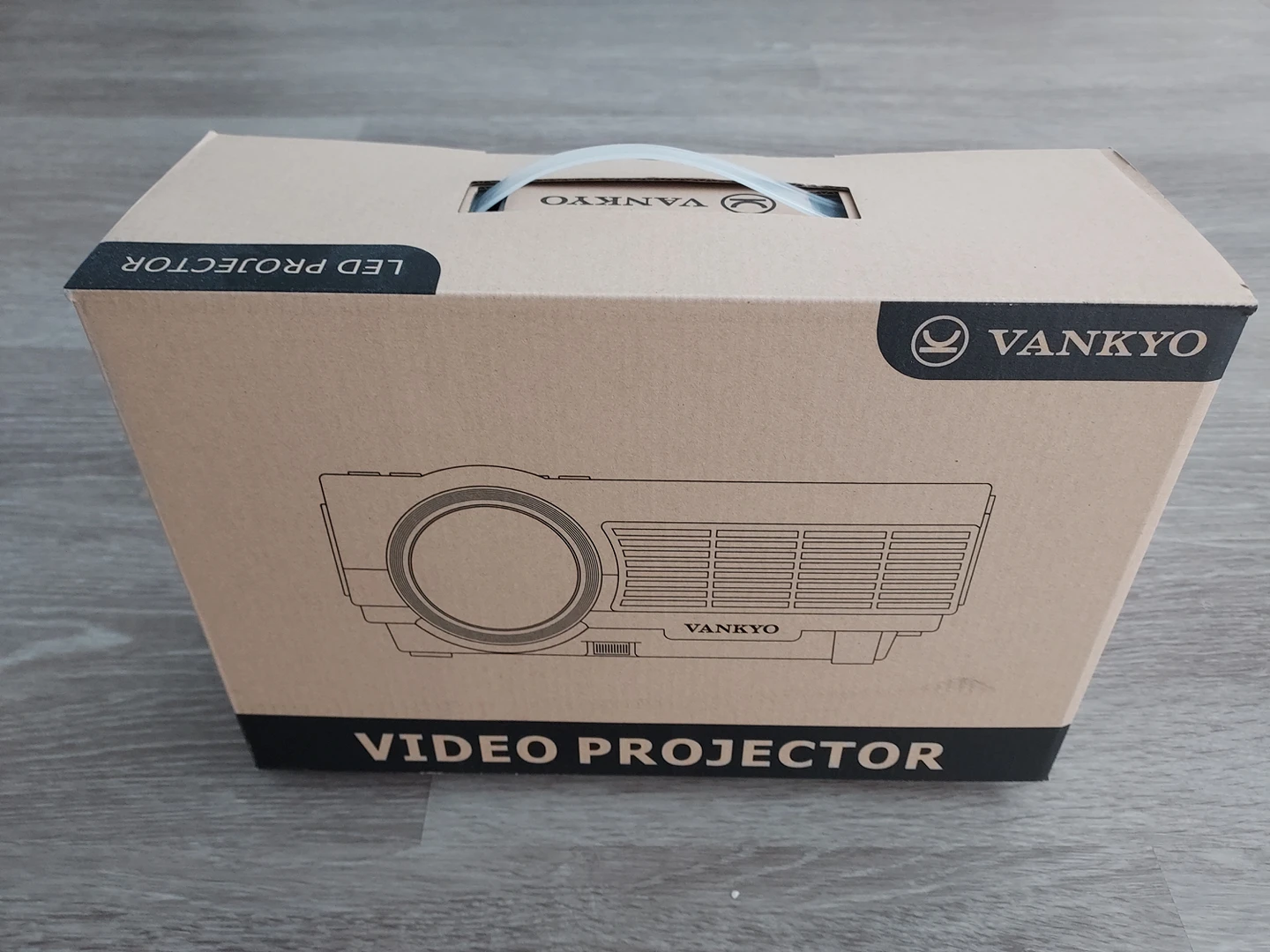 Vankyo - Leisure 3W Wireless Mini Projector - White