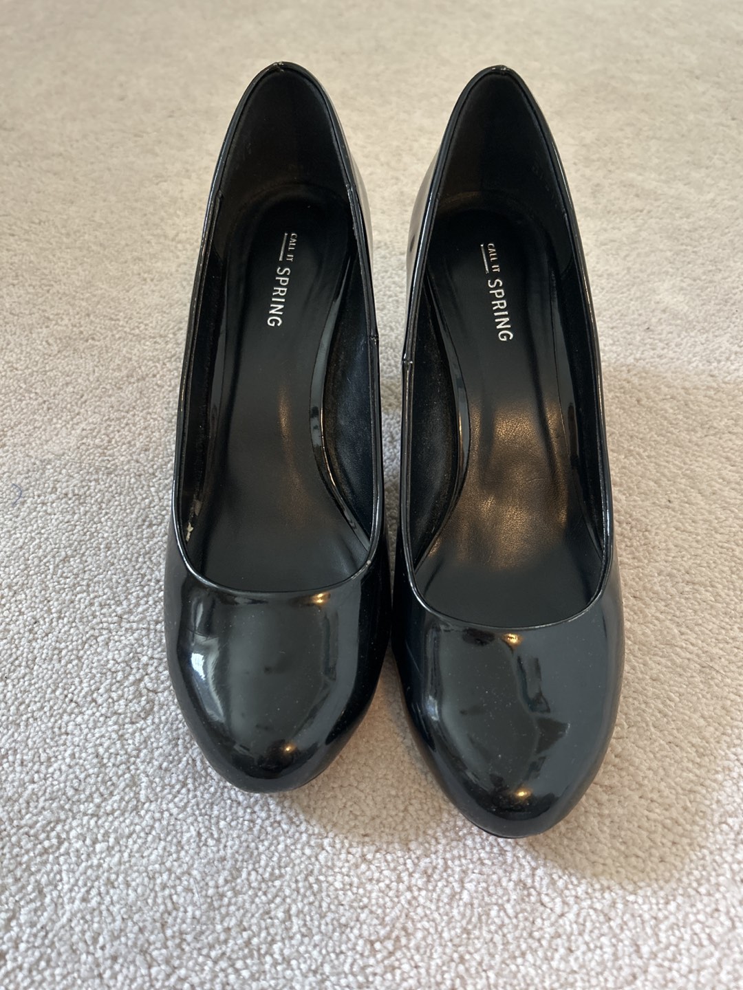 Black heels