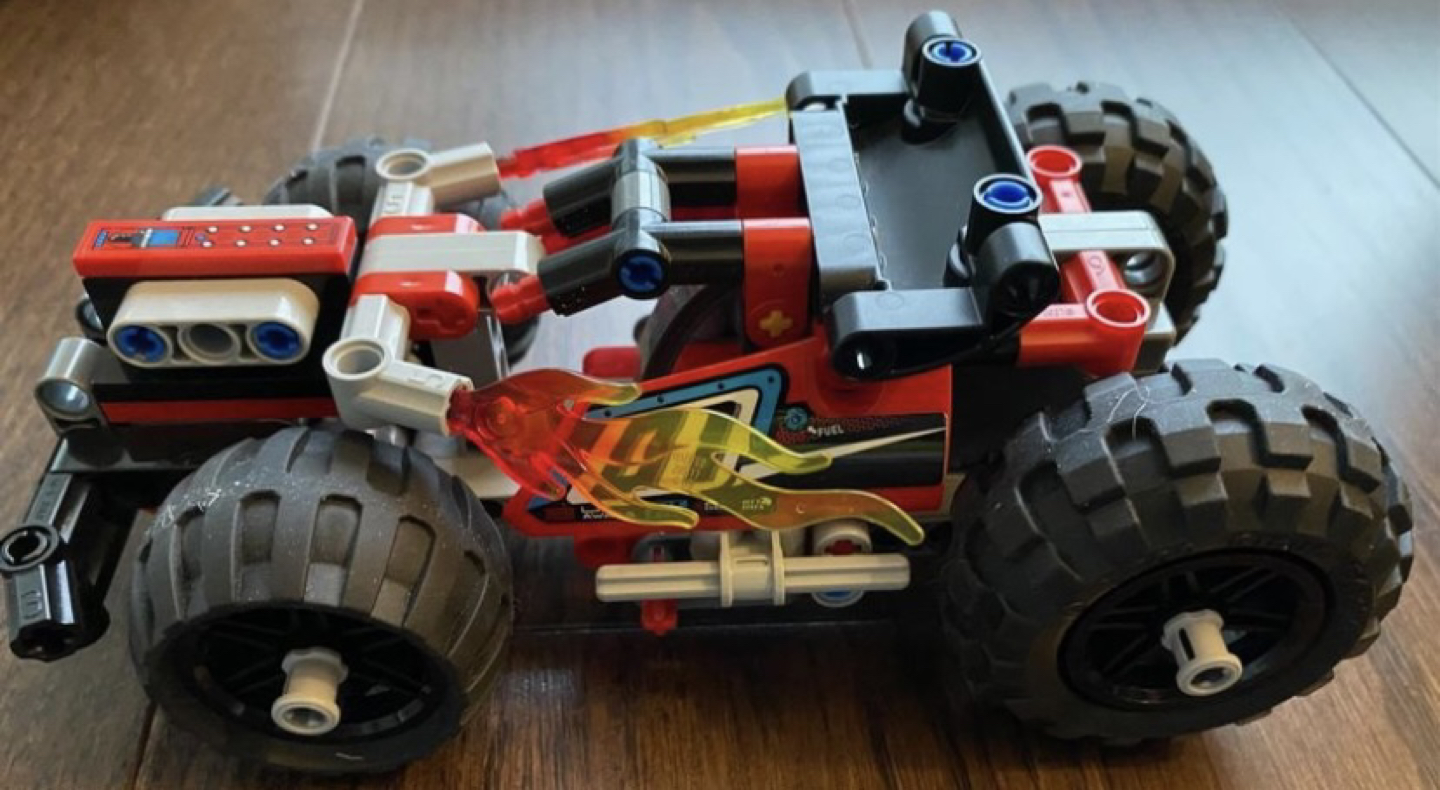 LEGO Technic BASH! Pull-Back Race Car - 139 Pieces thumbnail