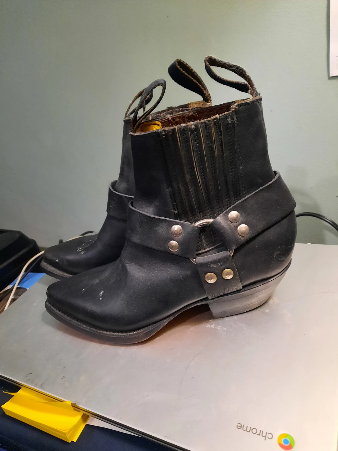 leather western ladies boots thumbnail