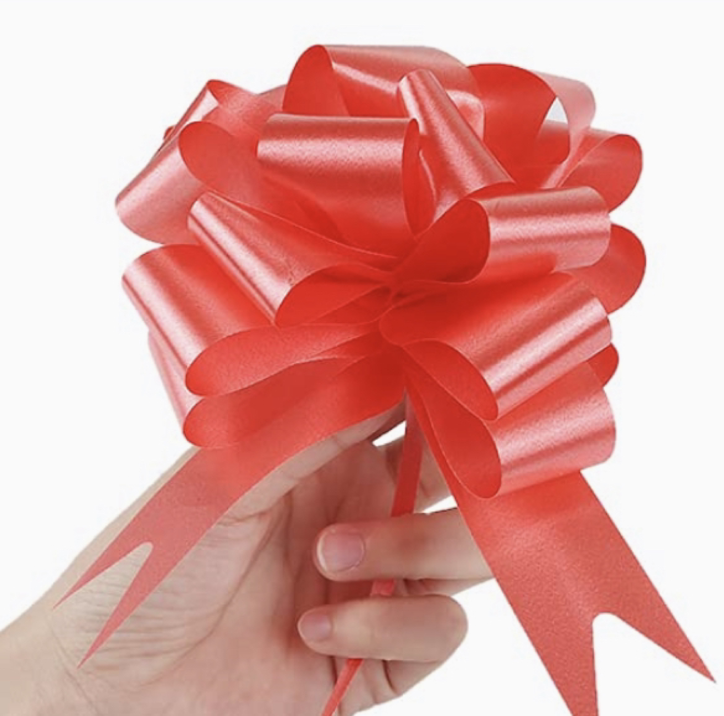 Ribbon pull bow