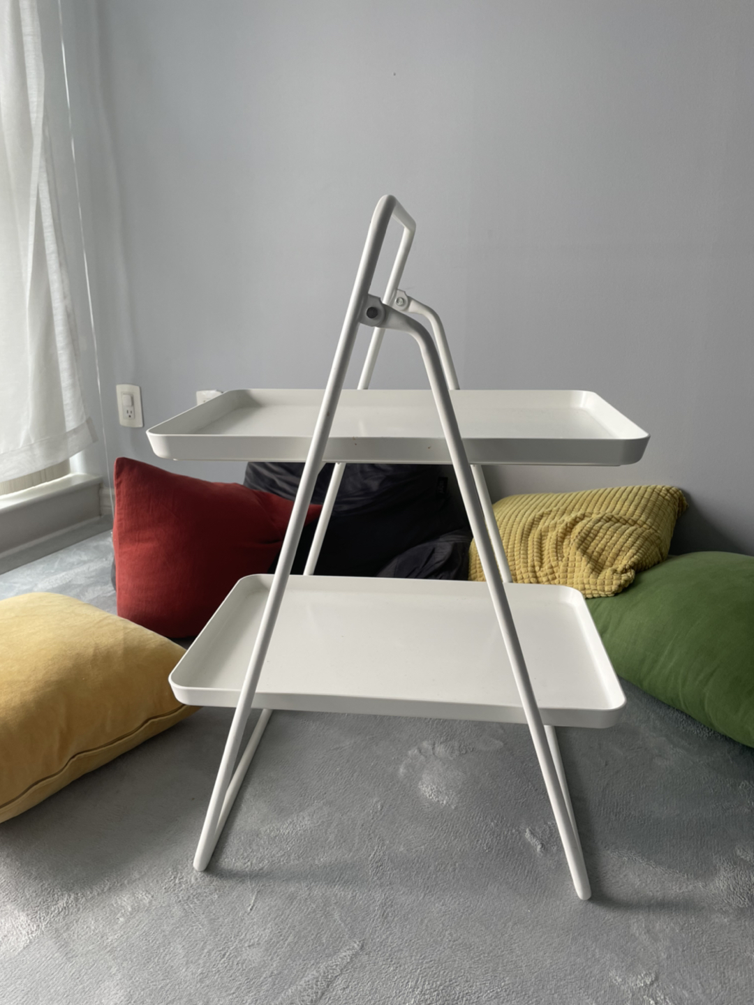 Ikea Viggja Tray Stand White
