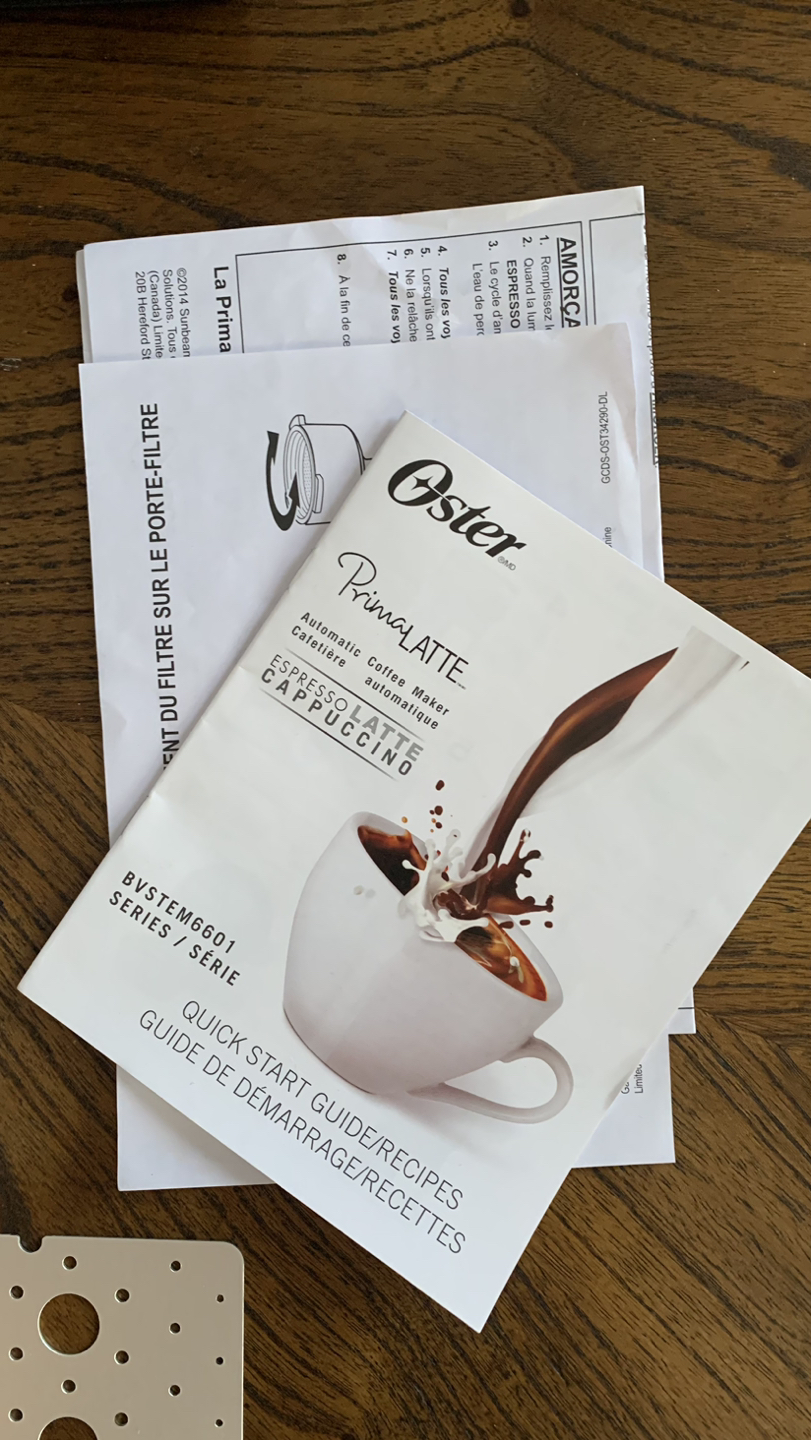 New Oster Prima Latte Espresso Machine image indicator(4)