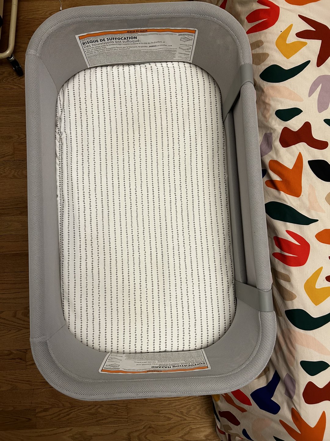 SKIP HOP COZY-UP 2-IN-1 BEDSIDE SLEEPER & BASSINET - photo 4
