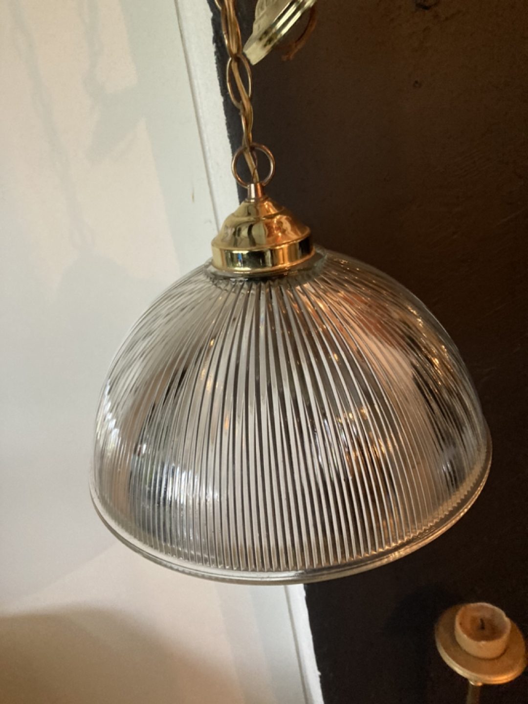 Retro industrial prismatic glass Dome - photo 3