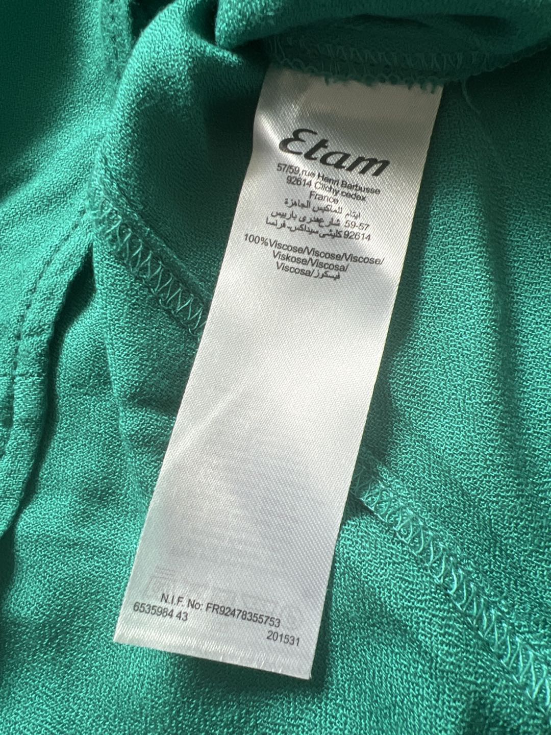 Etam asimetrical one-shoulder top image indicator(3)