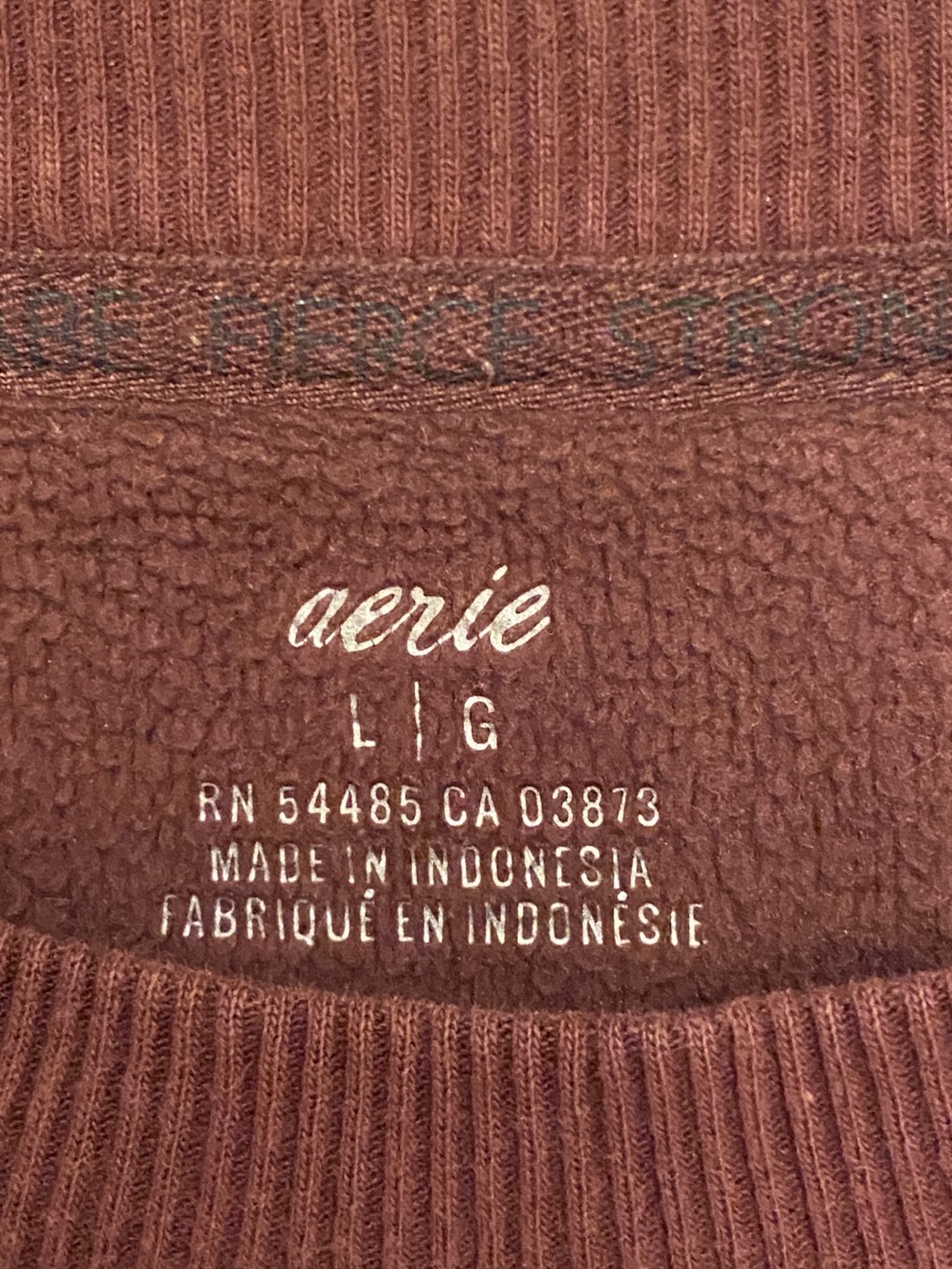 Used Aerie Oversized Crew Neck Sweater — L - photo 3