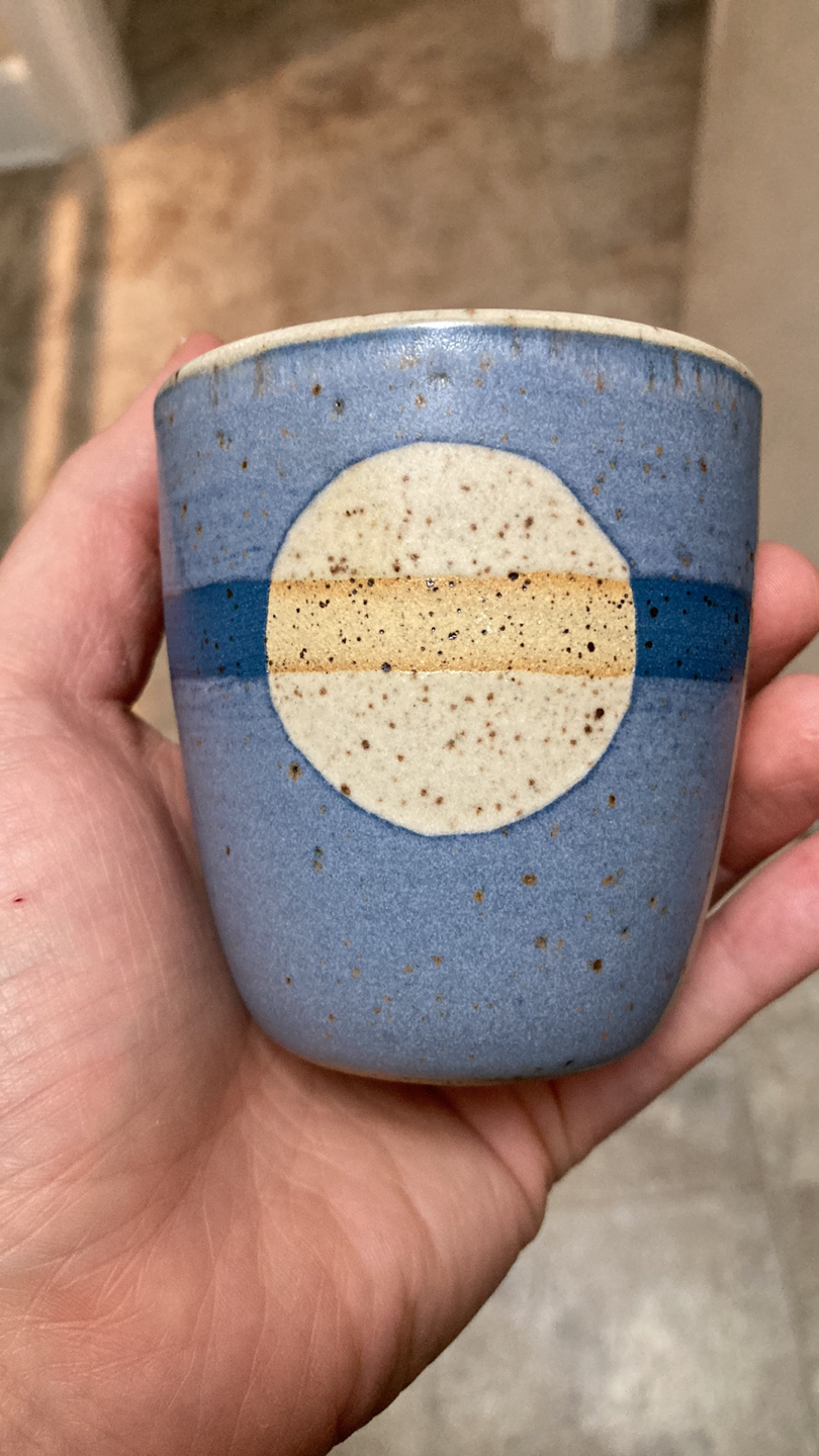Beautiful handmade ceramic tumbler thumbnail