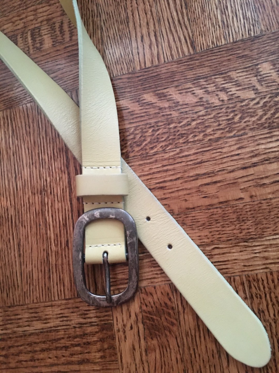 Woman’s belt yellow/lime #freecycle thumbnail
