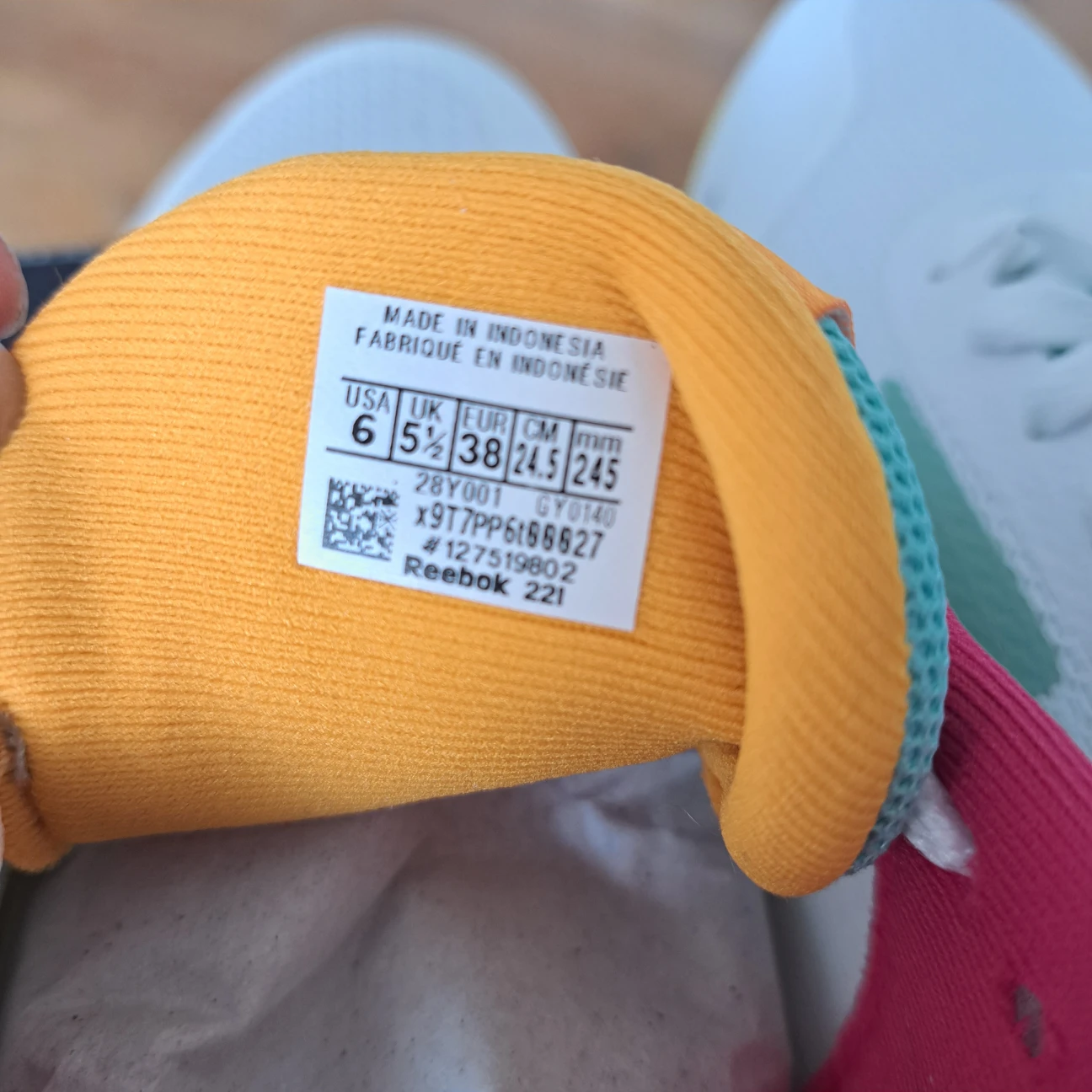 NWT Reebok zig dynamica size 6 - photo 4