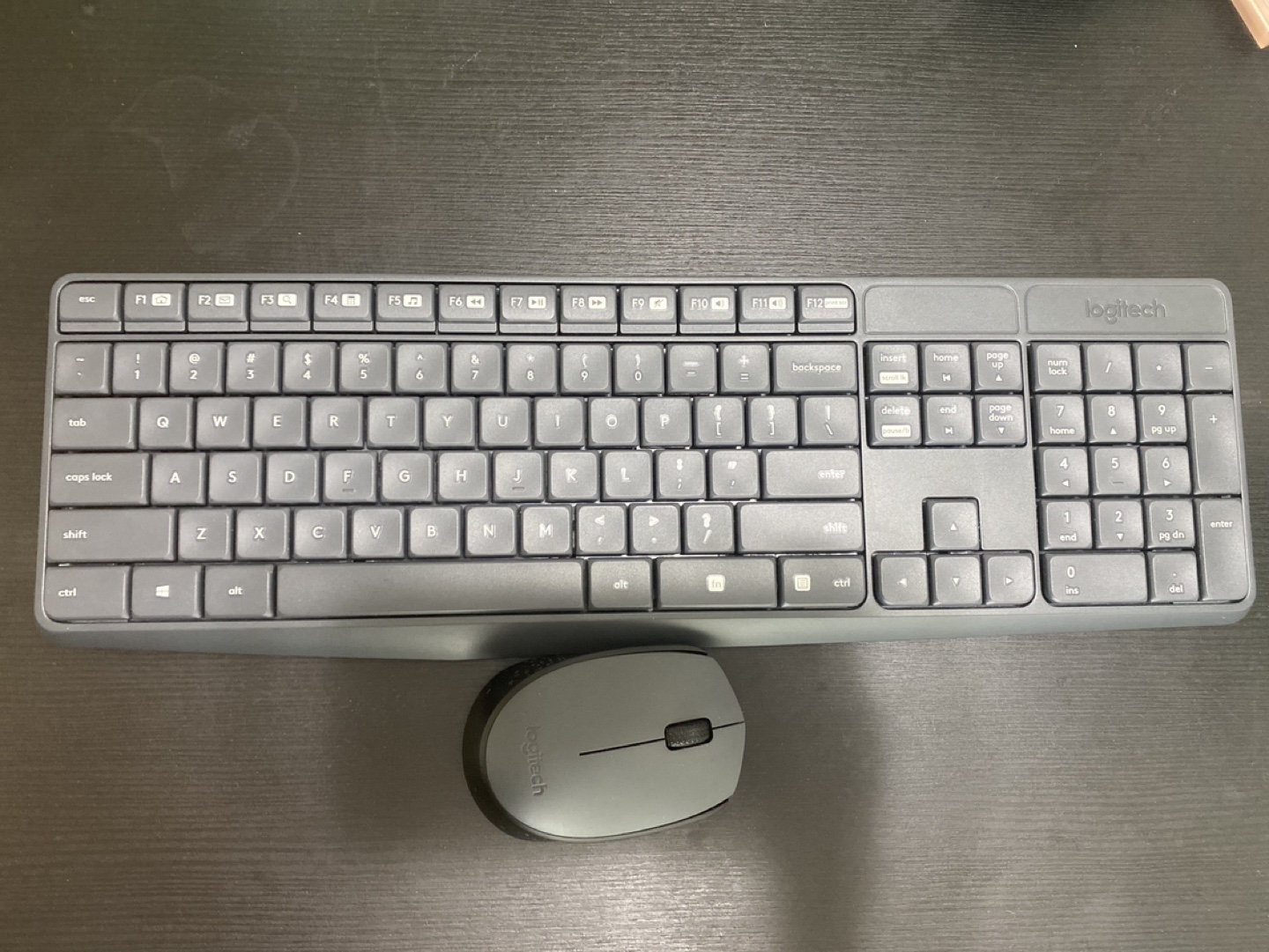 wireless keyboard + mouse set