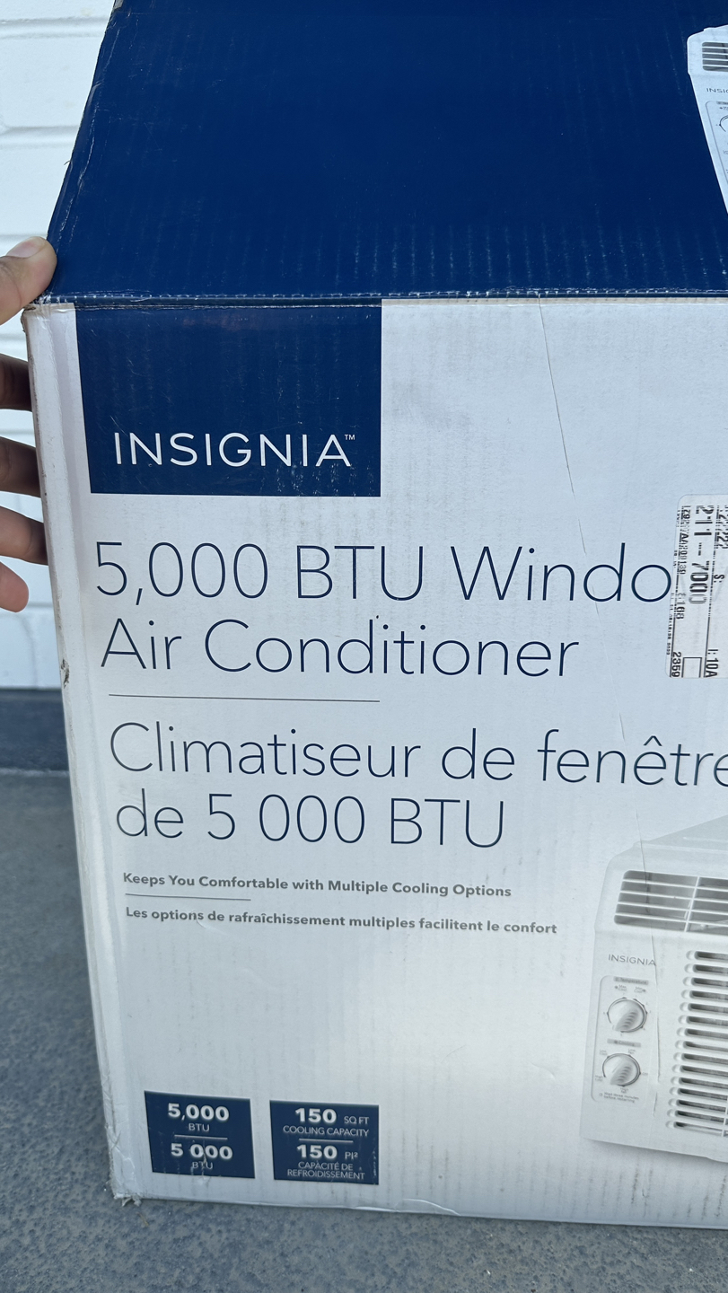 5,000 BTU window air conditioner - photo 4