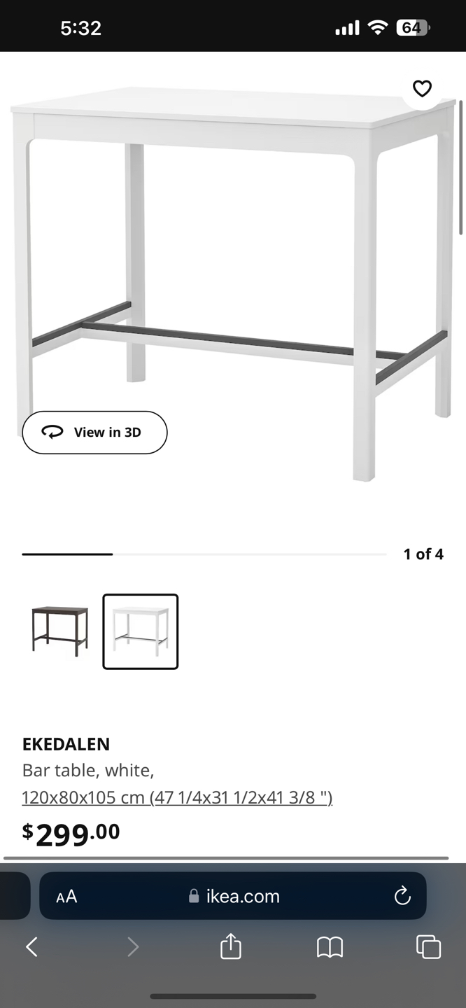 Bar/ dinning table - photo 3