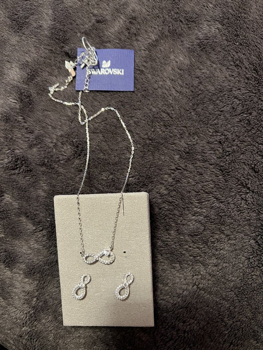 SWAROVSKI Necklace, and earrings