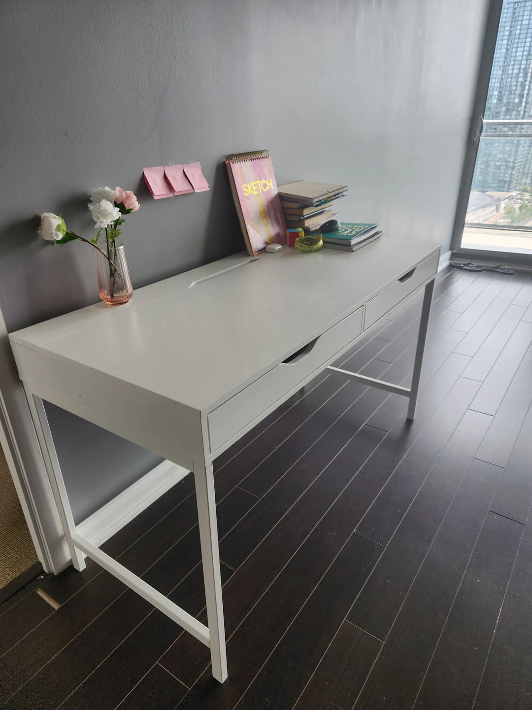 FINAL OFFER- IKEA Office Desk - Alex White 52inch