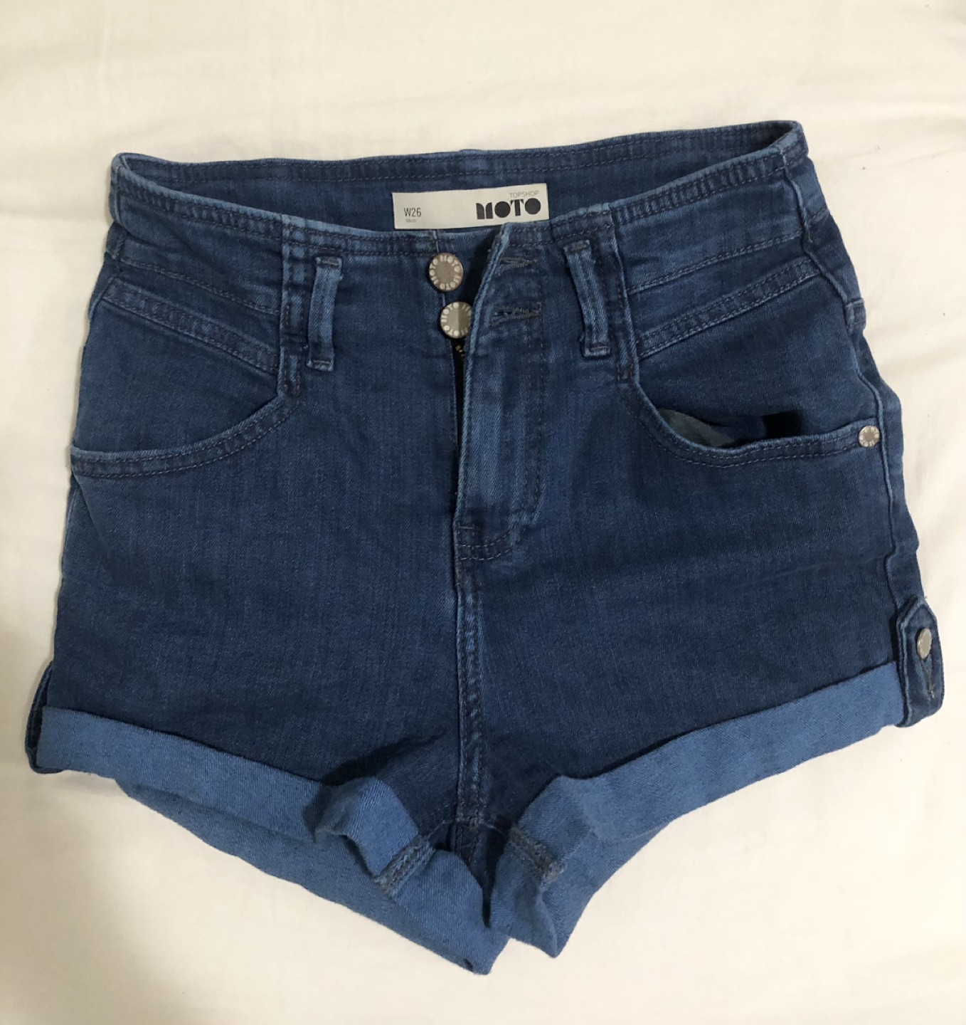High waisted shorts