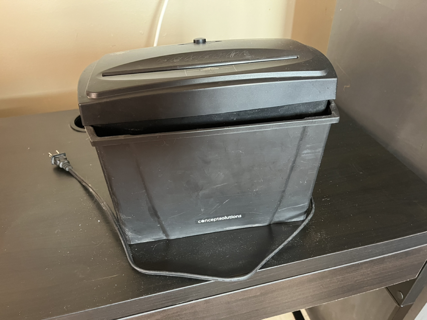 Working document shredder