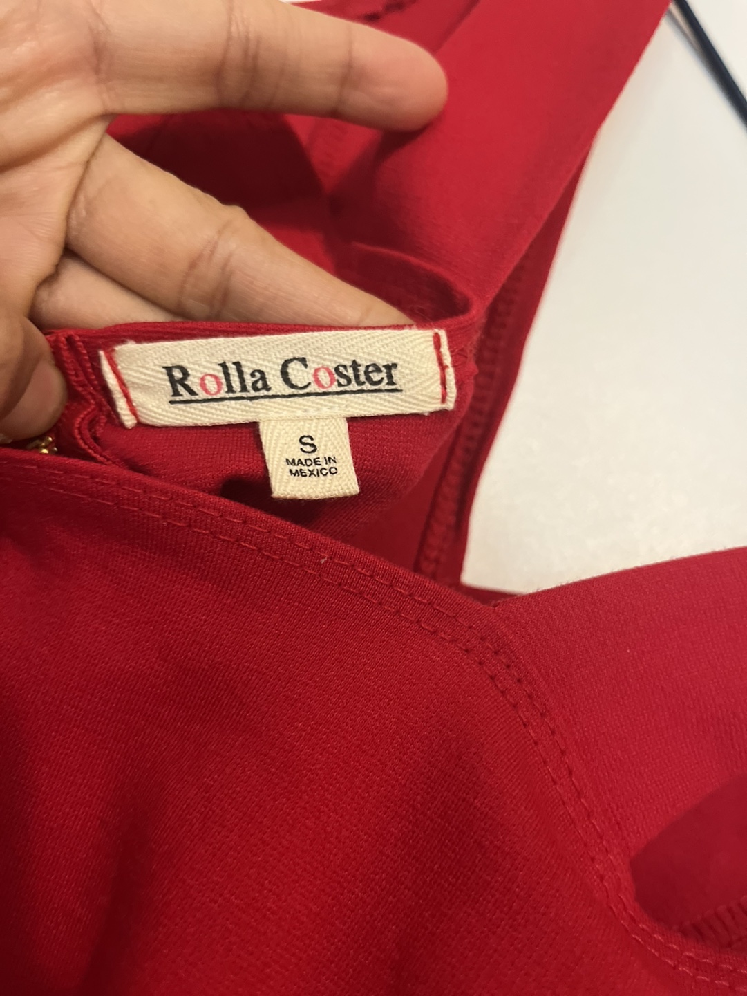 Rolla Coster Red jumpsuit Brand New image indicator(6)