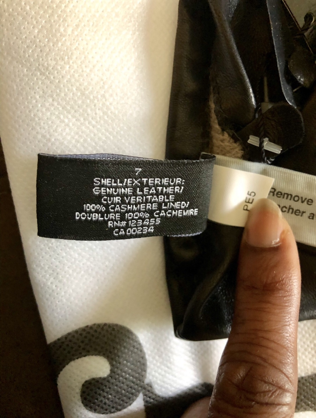 Christian LaCroix bag Lord and Taylor leather gloves - photo 5