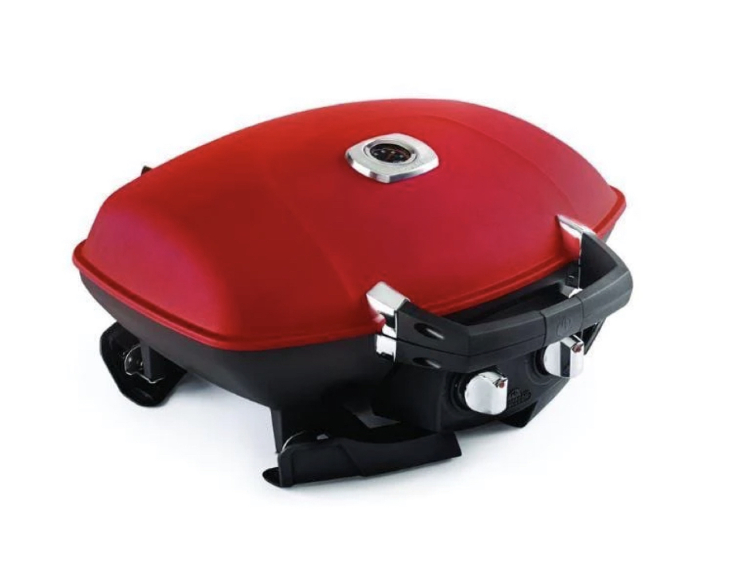 Napoleon TravelQ 285 Portable Gas Grill + Griddle (Red)