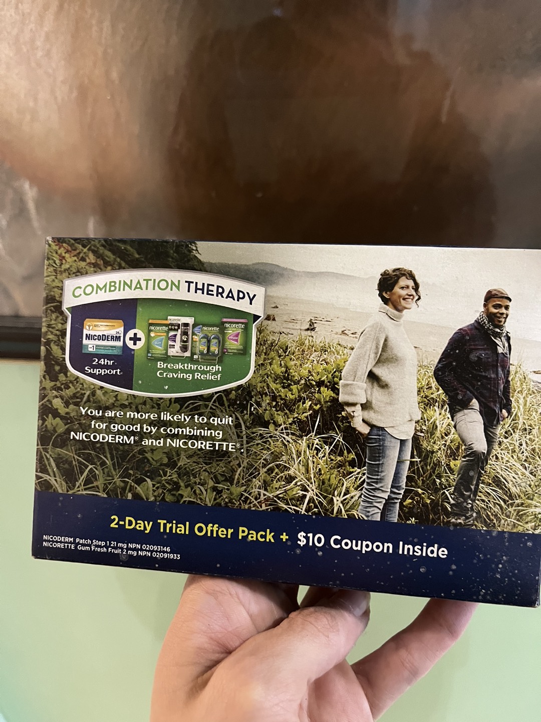 Nicoderm + Nicorette pack thumbnail