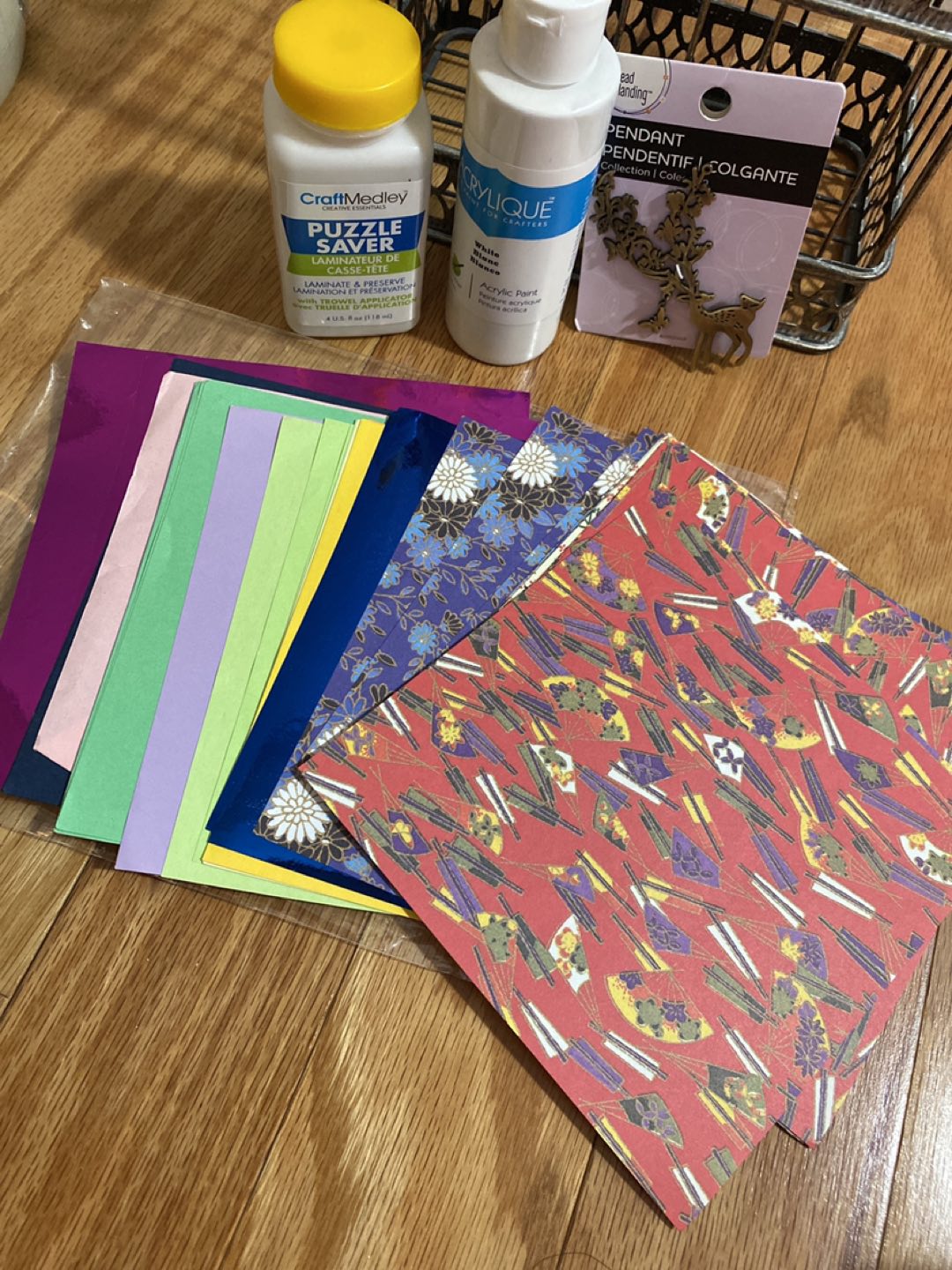 Lot of craft supplies #freecycle - photo 3