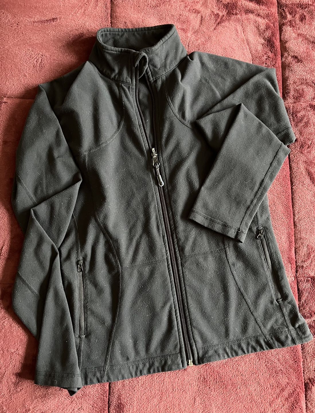 lululemon 🍋 Zippered Black Jacket thumbnail