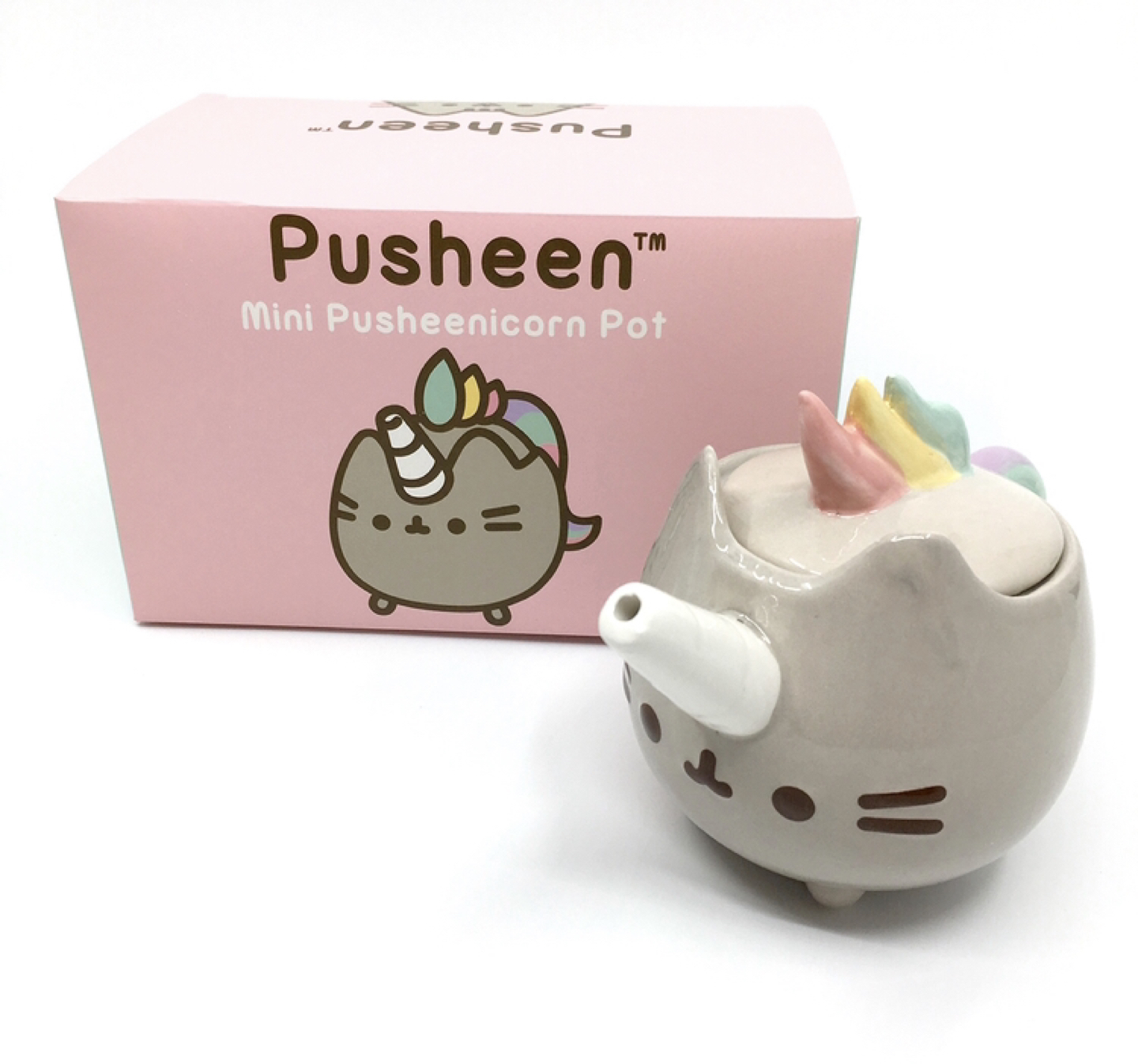 Small Pusheen Ceramic Planter thumbnail