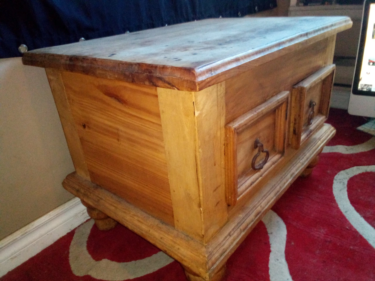 Vintage Wooden table  - photo 4