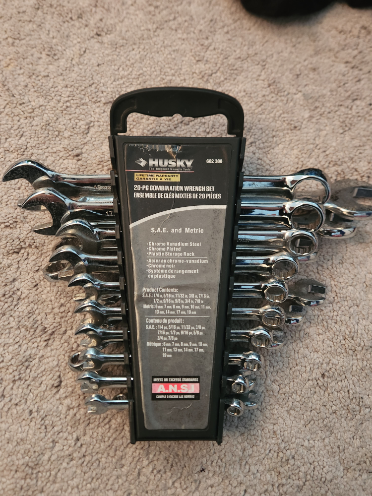 20pc husky combination wrench thumbnail
