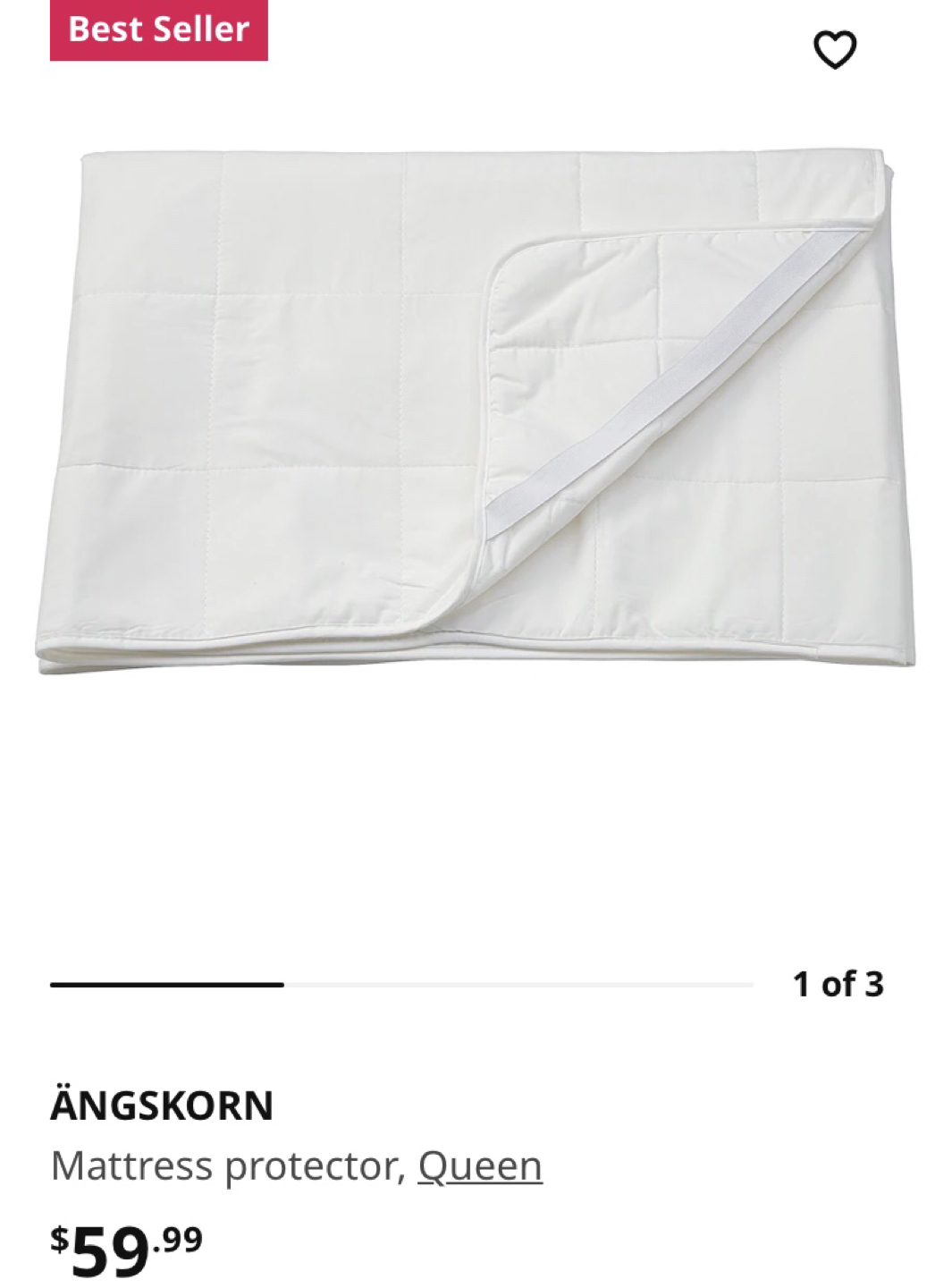 Zinus 10inch Queen foam Mattress (cover, protector all included) image indicator(3)