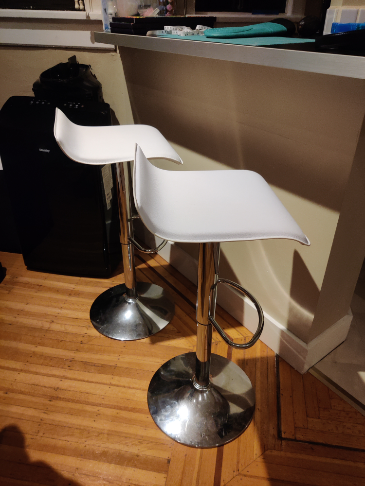 Adjustable Bar Stools - Set of 2