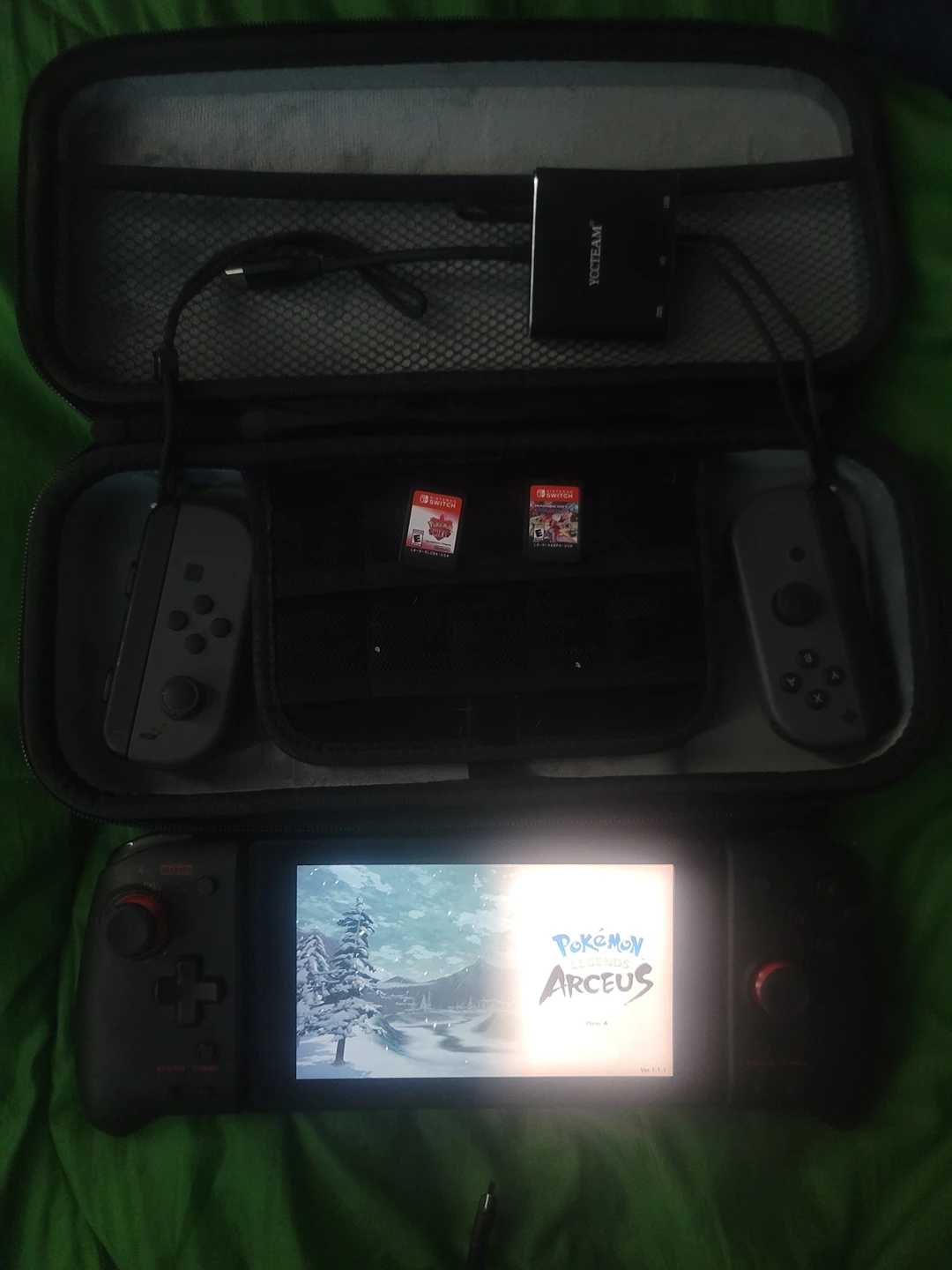Nintendo switch plus games and accessories - photo 3