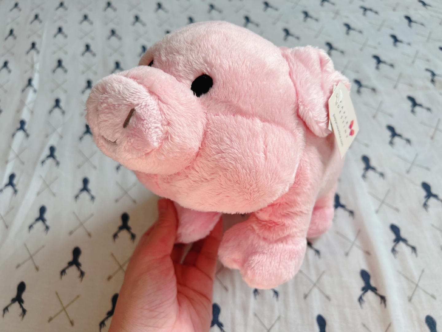 Papyrus Fluffy Piggy Bank Brand New - photo 3