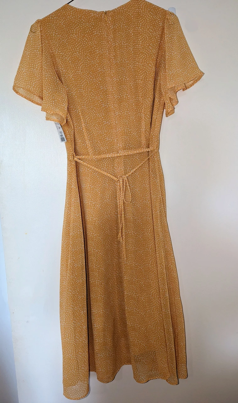 Yellow summer dress - photo 2