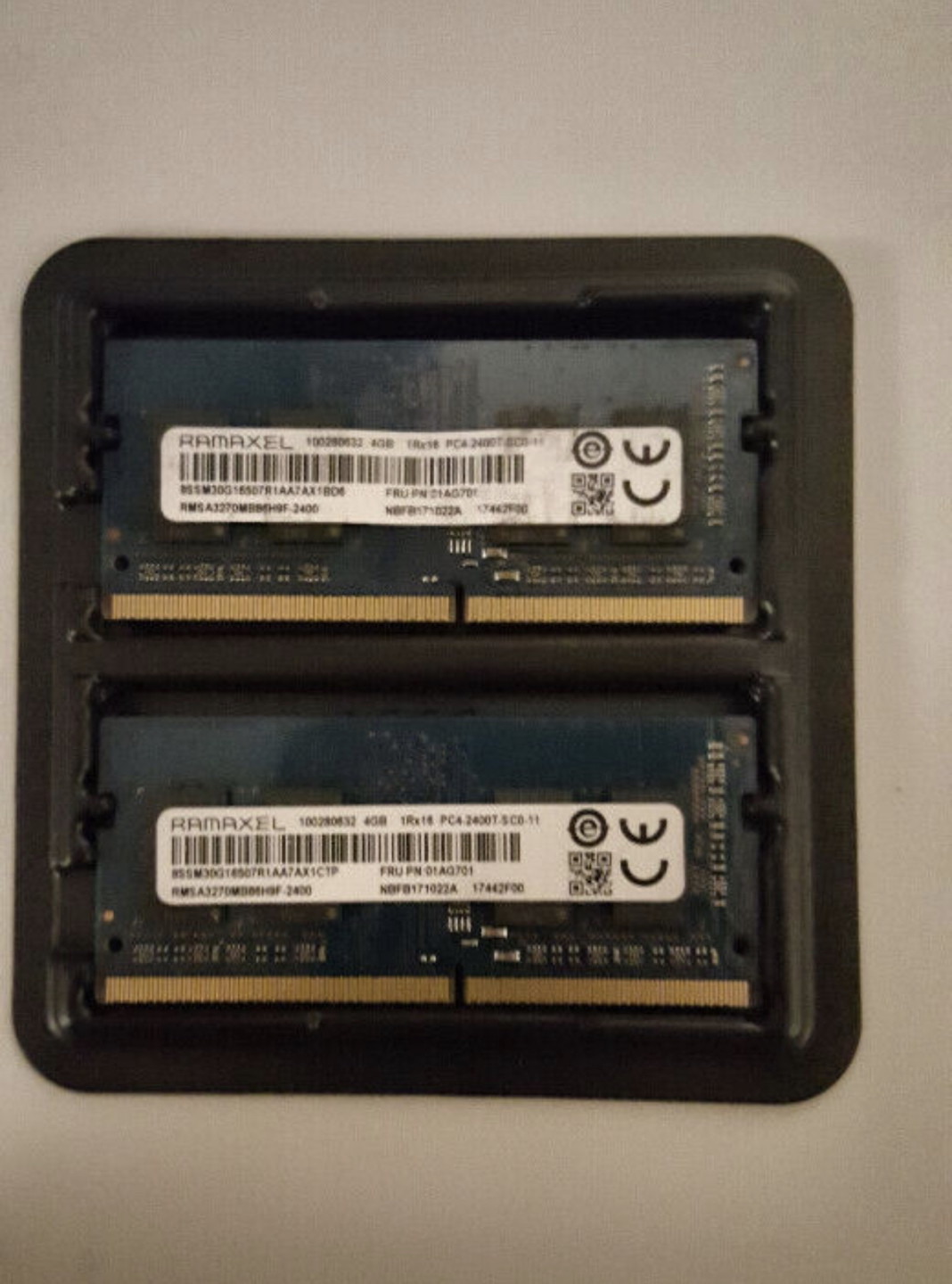Laptop ram 4GB (2 packs)⬆️