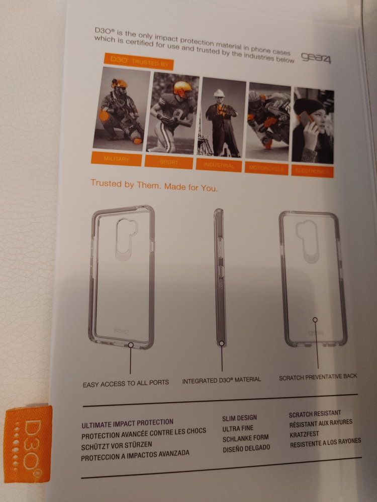 LG G7 ThinQ Phone Case (Gear4 D3O) - photo 3