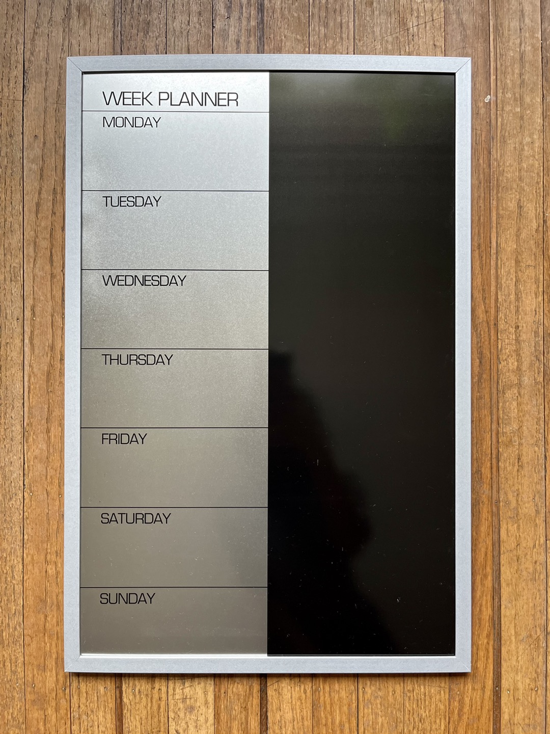 Weekly Calendar Magnetic Wipe Board